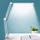 BZBRLZ LED Desk Lamp, Manicure Table Lamp, 16&quot; Lamp Head, Dimmable Eye-Caring Drafting Light with 3 Color Modes, 10 Brightness Levels &amp; Adapter, Memory Function(White)