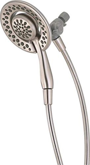 DELTA 75486CSN In2ition Showerhead with Handshower, SpotShield Brushed Nickel