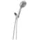 Delta Faucet ProClean Brushed Nickel Shower Head with Handheld, Showerhead with High Pressure , Handheld Shower Head, 6 Spray Settings, SpotShield 75740SN