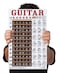 A New Song Music Laminated Guitar Chord &amp; Fretboard Note Chart Instructional Easy Poster for Basic Beginners Chords &amp; Notes 11"x17