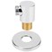 G1/2in Shower Hose Connector Wall Elbow Mounted Bathroom Accessories Adjustable Handheld Shower Arm Mount