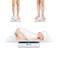 MomMed Baby Scale, Multi-Function Toddler Scale, Baby Scale Digital, Pet Scale, Infant Scale with Hold Function, Blue Backlight, Weight and Height Track