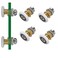 4PCS x Shower Door Rollers,Roller Diameter 23mm for The Bathroom Glass Sliding Door Pulleys/Runners/Wheels,Strong Load-Bearing Capacity, Ultra-Quiet Shower Glass Door Rollers Replacement