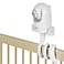 Baby Monitor Mount Camera Shelf Compatible with Infant Optics DXR 8 &amp; DXR-8 Pro and Most Other Baby Monitors,Universal Baby Camera Holder,Attaches to Crib Cot Shelves or Furniture (White)