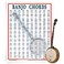 Mini Banjo Chord Chart Poster - Laminated Banjo for Beginners and Musicians Chart - Music Theory Poster with 120 Different Chords - Banjo Accessories - 8.5" x 11" - Walrus Productions