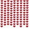 100 Hearts Felt Garland Valentines Day Red Heart Hanging String Garland 4Pack (Each 10ft) Valentines Day Decorations Wedding Anniversary Festival Birthday Home Windows Background Party Supplies