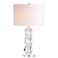JONATHAN Y JYL5012A Sofia 26" Crystal LED Table Lamp Transitional Glam Bedside Desk Nightstand Lamp for Bedroom Living Room Office College Bookcase LED Bulb Included, Clear