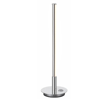 JONATHAN Y JYL7002A Keira 16.5" LED Integrated Table Lamp Modern,Contemporary for Bedroom, Living Room, Office, College Dorm, Coffee Table, Bookcase, Chrome