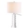 JONATHAN Y JYL5020A Sasha 25" Crystal LED Table Lamp Glam Transitional Bedside Desk Nightstand Lamp for Bedroom Living Room Office College Bookcase LED Bulb Included, Clear