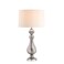 JONATHAN Y JYL2063A Murano 32" Swirled Crystal/Glass LED Table Lamp Classic Glam Bedside Desk Nightstand Lamp for Bedroom Living Room Office College Bookcase LED Bulb Included, Gray