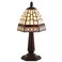 JONATHAN Y JYL8016A Carter Tiffany-Style 12" LED Table Lamp Tiffany,Traditional for Bedroom, Living Room, Office, College Dorm, Coffee Table, Bookcase, Bronze