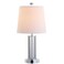 JONATHAN Y JYL2025A Lillian 18" Metal Mini LED Table Lamp Transitional,Glam,Traditional,Contemporary for Bedroom, Living Room, Office, College Dorm, Coffee Table, Bookcase, Chrome