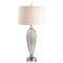 JONATHAN Y JYL2066A Julian 33.5" Glass/Crystal LED Table Lamp Traditional Bedside Desk Nightstand Lamp for Bedroom Living Room Office College Bookcase LED Bulb Included, Smoked Grey