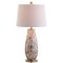 JONATHAN Y JYL4005A Jocelyn 28" Seashell LED Table Lamp Coastal Contemporary Bedside Desk Nightstand Lamp for Bedroom Living Room Office College Bookcase LED Bulb Included, Natural/Brass Gold