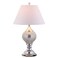 JONATHAN Y JYL4008A Louise 27" Mirrored LED Table Lamp Contemporary Transitional Bedside Desk Nightstand Lamp for Bedroom Living Room Office College Bookcase LED Bulb Included, Silver/Chrome