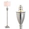 JONATHAN Y JYL3023A Othello 62" Metal LED Floor Lamp, Contemporary, Modern, Transitional, Elegant, Office, Living Room, Family Room, Dining Room, Bedroom, Hallway, Foyer, Polished Nickel