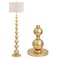 JONATHAN Y JYL5048A Adriana 62.5" Metal LED Floor Lamp, Contemporary, Modern, Transitional, Office, Living Room, Family Room, Dining Room, Bedroom, Guest Room, Hallway, Foyer, Gold
