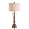 JONATHAN Y JYL3030A Carlisle 33.5" Resin/Acrylic LED Table Lamp Traditional Classic Bedside Desk Nightstand Lamp for Bedroom Living Room Office College Bookcase LED Bulb Included, Antique Brown