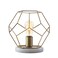 JONATHAN Y JYL1047A James 10" Metal/Marble LED Table Lamp Midcentury Modern Glam Scandinavian Bedside Desk Nightstand Lamp for Bedroom Living Room Office College Bookcase, Brass Gold