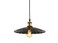 JONATHAN Y JYL9062A Lotus 12.25" Adjustable Metal LED Pendant, Traditional, Office, Living Room, Family Room, Dining Room, Kitchen, Bedroom, Hallway, Foyer, Brass Gold/Black