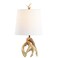 JONATHAN Y JYL4034A Vermont 19" Antler Resin LED Table Lamp Coastal Bedside Desk Nightstand Lamp for Bedroom Living Room Office College Bookcase LED Bulb Included, Natural