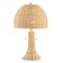 JONATHAN Y JYL4040A Joanie 22'' Bohemian Rustic Iron LED Table Lamp Farmhouse Coastal Bedside Desk NightStand for Bedroom Living Room Office College Bulbs Included, Natural/Brass Gold, 13.0 in