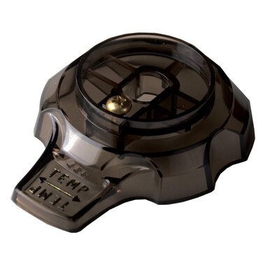 Avalon Temperature Control Handle for Tub and Shower Mixet Faucets, Temperature Control Knob, Smoke