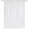 AmazerBath Plastic Shower Curtain Clear Premium PEVA, Clear Shower Curtain Heavy Duty 8G, Weighted Shower Curtains for Bathroom Accessories with 3 Big Stones and 12 Rustproof Grommets, 72x72 Inches