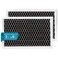 GE JX81J, WB02X11124, WB06X10823 Microwave Recirculating Charcoal Filter (2-Pack)