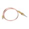 TOPINCN Thermocouple M8 Thread Heating Gas Burner Replacement Thermocouple Probe 600mm for Fireplace BBQ Grill Accessories