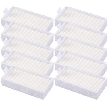10pcs HEPA Filters Replacement for ILIFE V3s V3s pro V5 V5s V5s Pro V5s Pro 2 V5s Plus Noisz S5 Robotic Vacuum Cleaner ILIFE V3s pro Filters ILIFE Robot Vacuum Filter
