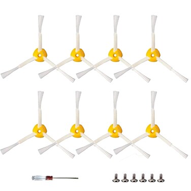 8 Packs Side Brush Replacement for IRobot Roomba 600 700 800 900 Series 960 980 985 860 870 877 880 890 891 895 805 761 770 780 790 614 650 665 671 675 690 Models