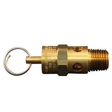 Milton S-1090-200 1/4" MNPT ASME Safety Valve - 200 PSI Pop off Pressure