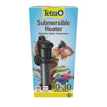 Tetra 26446 HT Submersible Aquarium Heater With Electronic Thermostat, 100-Watt, Multicolor, 10-30 Gallon