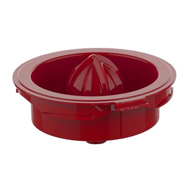 NutriChef Food Processor Citrus Juicer Attachment - Replacement Parts for NutriChef Multifunction Food Processor Model Number: NCFPRED (Red)