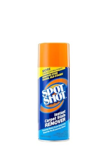 Spot Shot Professional Instant Carpet Stain Remover No-Scrub Aerosol, 14 oz
