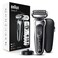 Braun Series 7 7032cs Flex Electric Razor for Men, Wet &amp; Dry, Electric Razor, Rechargeable, Cordless Foil Shaver with Beard Trimmer and Charging Stand, Silver