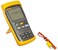Fluke 53-2 Single Input Digital Thermometer with USB Recording, 3 AA Battery, -418 to 3212 Degree F Range, 60 Hz Noise Rejection