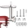 Metal Meat Grinder Attachment for KitchenAid Stand Mixer,Meat Grinder KitchenAid Includes 4 Grinding Plates, 3 Sausage Stuffer Tubes, 2 Grinding Blades, Meat Grinder Attachment by Gvode