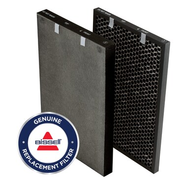 BISSELL air220 Air Purifier Replacement HEPA + Pre-Filter and Activated Carbon Filter Pack, 3315, Black
