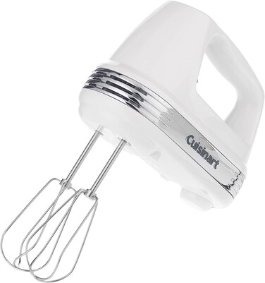 Cuisinart HM-50 Power Advantage 5-Speed Hand Mixer, White