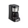 Hamilton Beach 5 Cup Drip Coffee Maker with Easy FrontFill Basket, Compact Design, Programmable Clock, Glass Carafe, Auto Pause and Pour, Black &amp; Stainless Steel (46111)