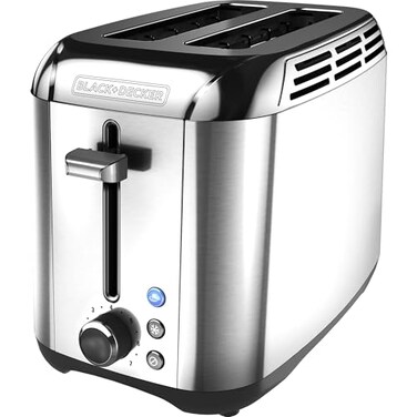 BLACK+DECKER TR3500SD Rapid Toast 2-Slice Toaster, Stainless Steel