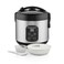 Hamilton Beach Digital Programmable Rice Cooker &amp; Food Steamer, 8 Cups Cooked (4 Uncooked), With Steam &amp; Rinse Basket, Stainless Steel (37518)