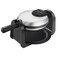 BLACK+DECKER Flip Waffle Maker, WM1404S, 7" Round Belgian Waffles, Ready Light Indicator
