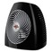 Vornado MVH Space Heater 3 Heat Settings Adjustable Thermostat Tip-Over Protection Auto Safety Shut-Off System Indoor Use Whole Room Black