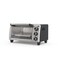 BLACK+DECKER 4-Slice Toaster Oven, Even Toast, 4 Cooking Functions Bake, Broil, Toast and Keep Warm, Removable Crumb Tray, Timer