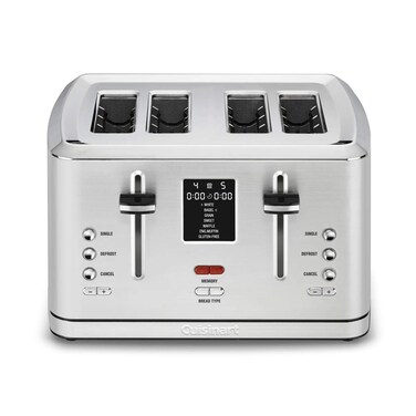 Cuisinart CPT-740 4-Slice Digital MemorySet Toaster, Stainless Steel