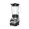 BLACK+DECKER PowerCrush Countertop Blender, 6-Cup Glass Jar, For Smoothies and More, Stainless Steel Blade, 4 Speed Settings to Puree, Crush Ice, Chop, Dice, and Pulse, Dishwasher Safe, 700W Motor