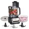 Hamilton Beach Stack &amp; Snap Food Processor and Vegetable Chopper, BPA Free, Stainless Steel Blades, 14 Cup + 4-Cup Mini Bowls, 3-Speed 500 Watt Motor, Black (70585)